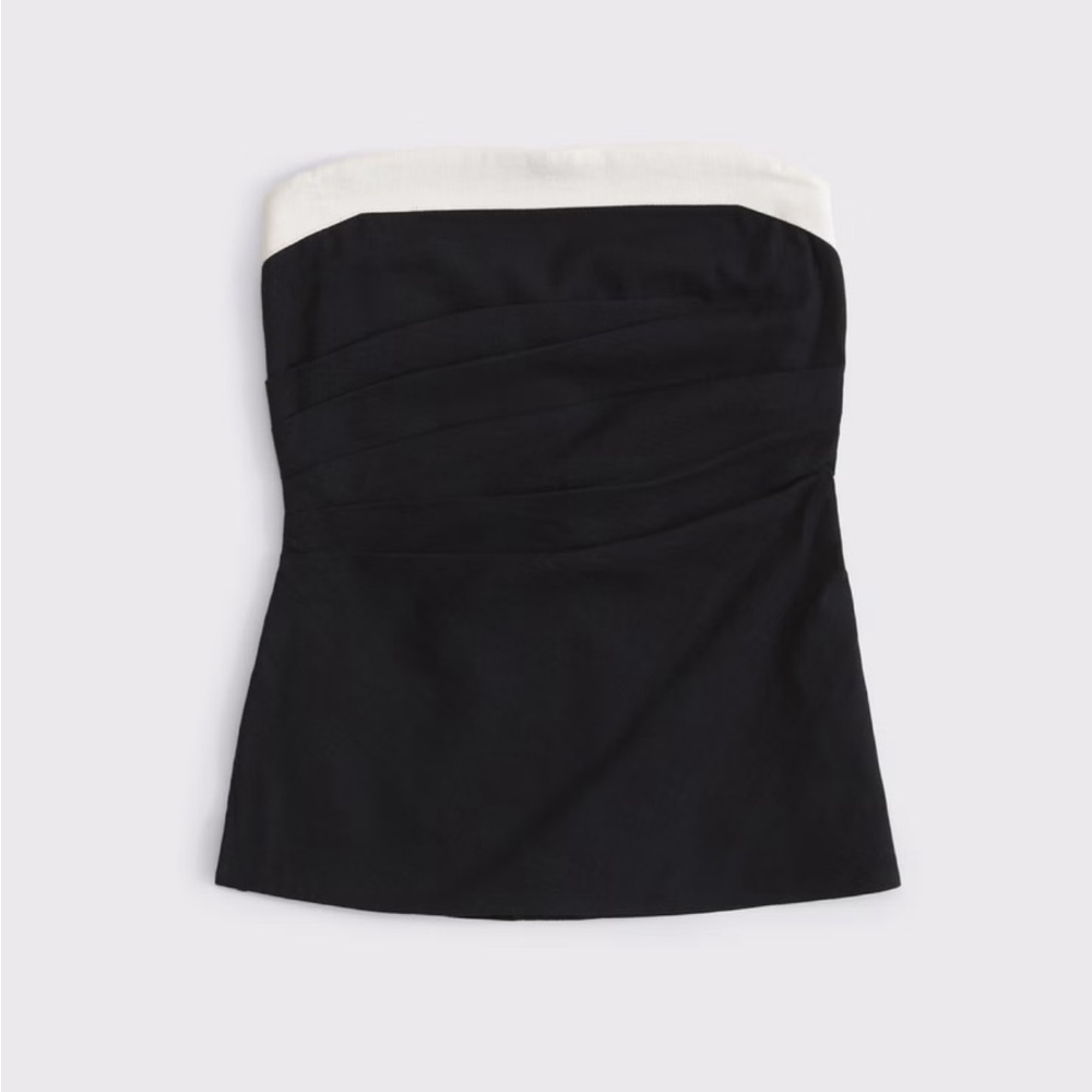 Abercrombie Linen Tube Top